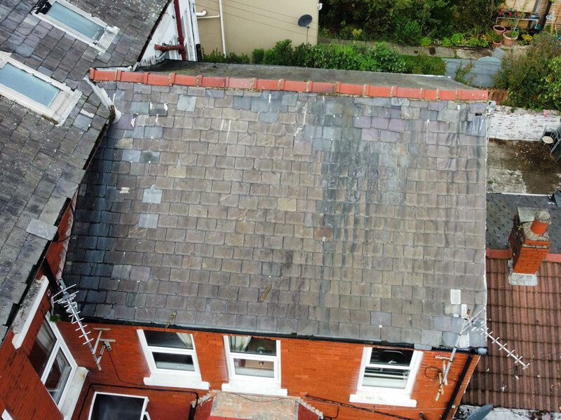 Roof Drone Surveys work by JSR Roofing