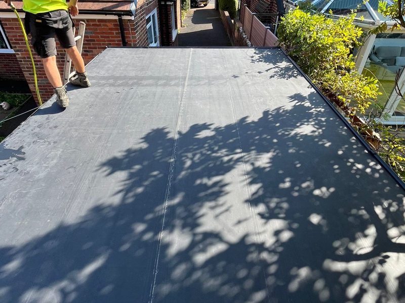 Flat Roofing work by JSR Roofing