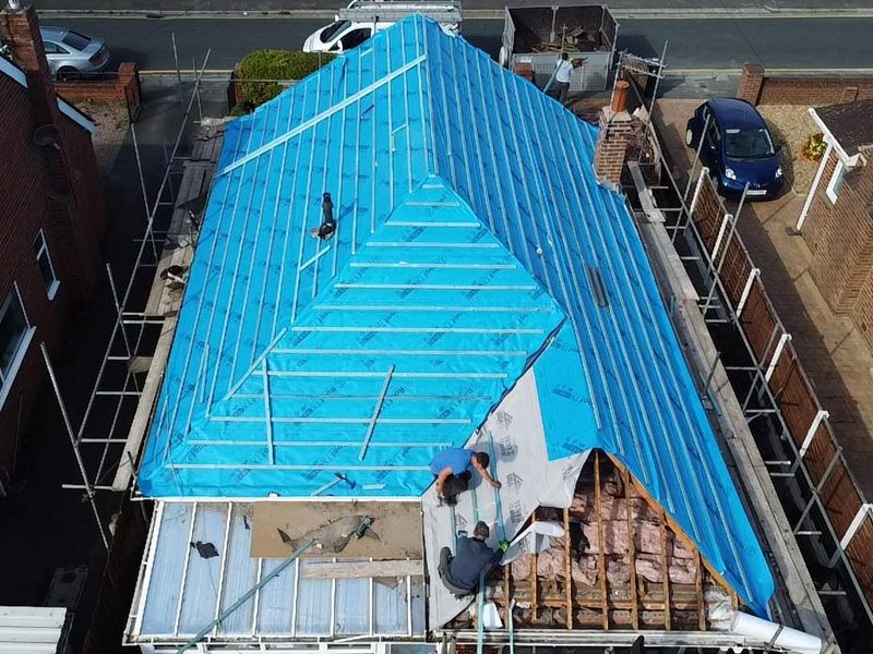 Tiles, slates and roof build-up by JSR Roofing